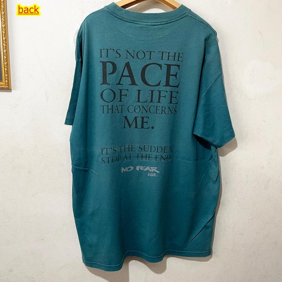 Vintage 90s No Fear T-shirt Size XL - Etsy