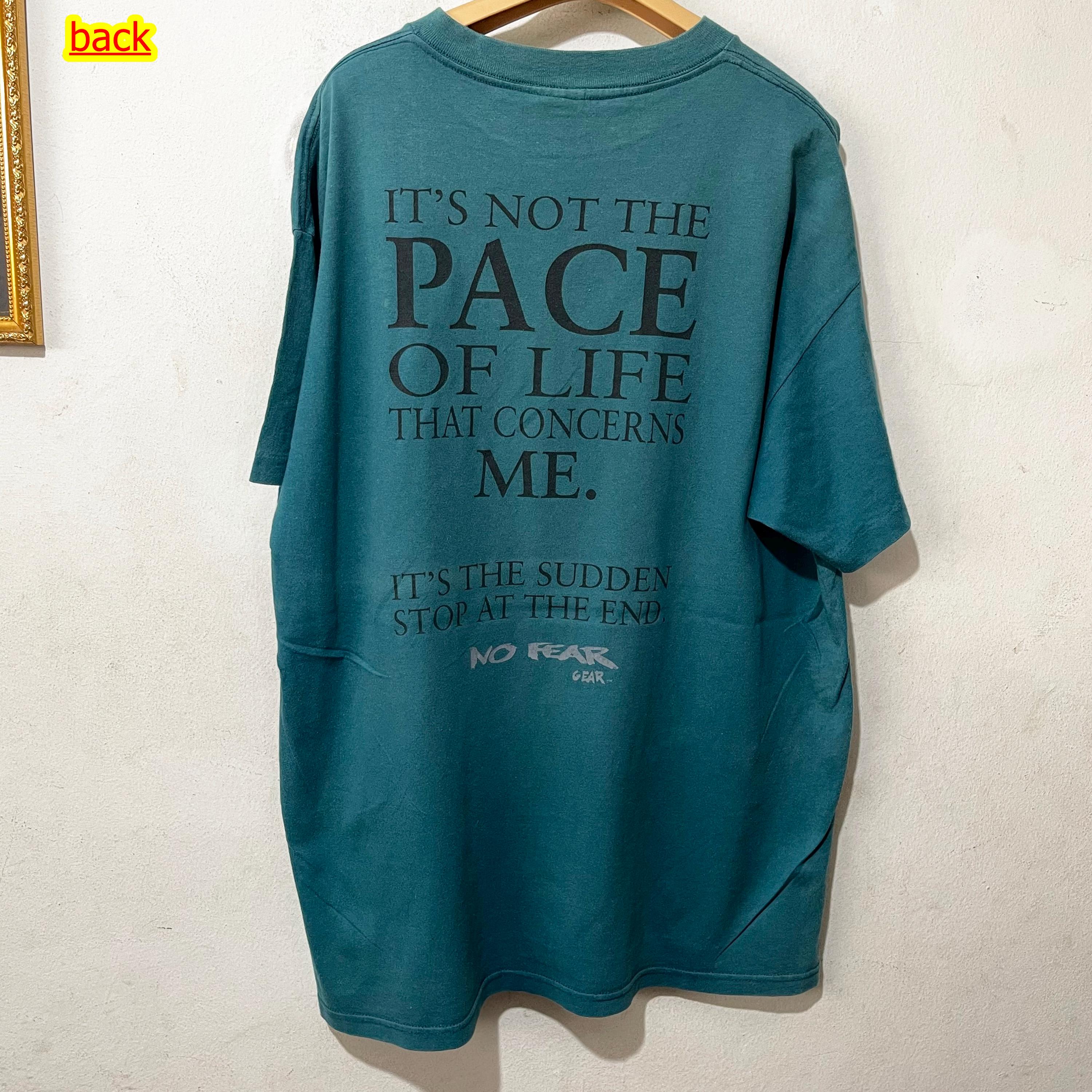 Vintage 90s No Fear T-shirt Size XL - Etsy