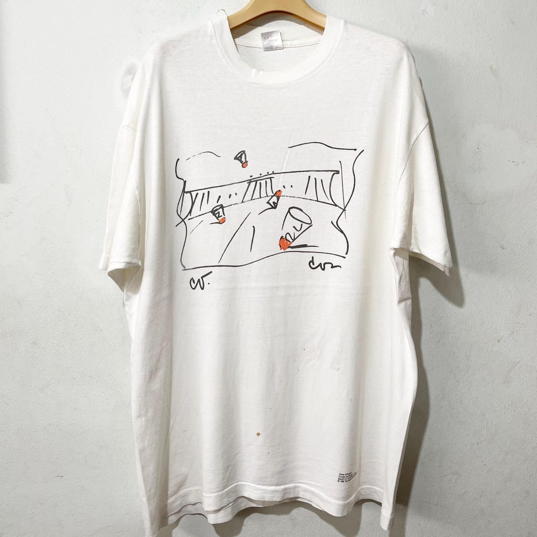 Vintage 1994 Claes Oldenburg T-shirt Nelson-atkins Museum Art