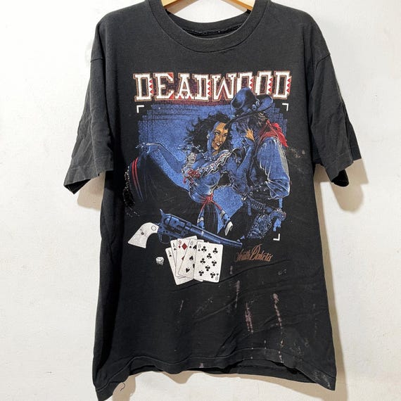 Vintage 90s Deadwood South Dakota T-shirt Size L - Etsy Israel