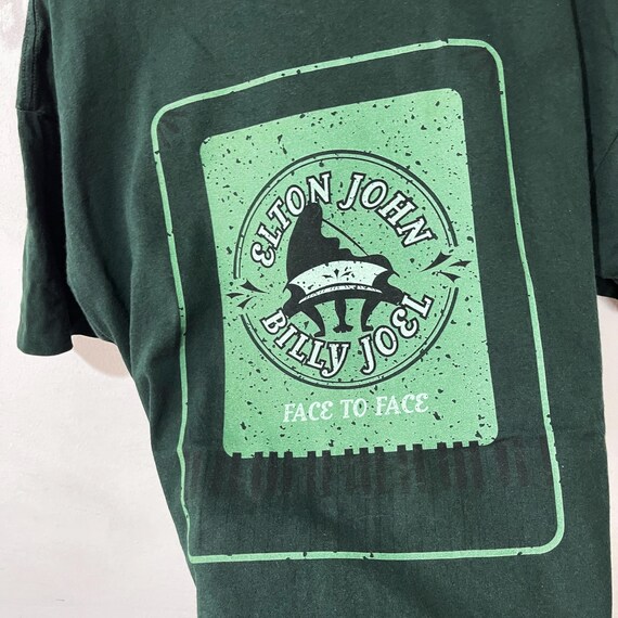 Buy Vintage 2001 Elton John & Billy Joel Face to Face Tour T-shirt