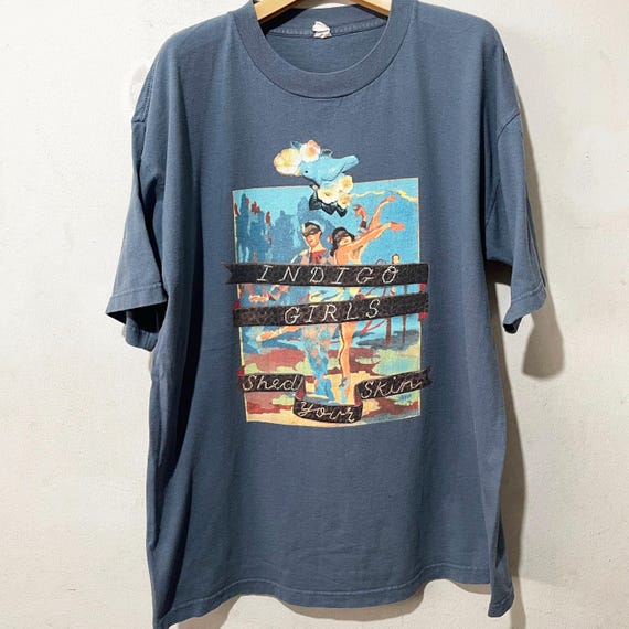 XL 90s USA製INDIGO GIRLS ビンテージ バンド Tシャツ Vintage 90s Indigo Girls Shed Your Skin T-shirt Size XL - Etsy Ireland