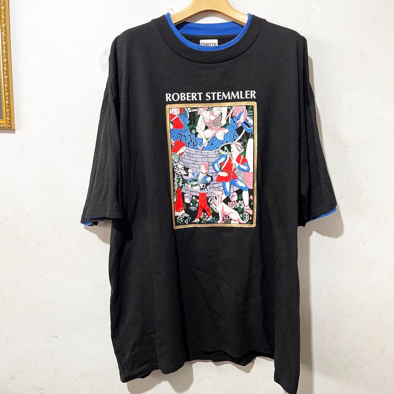 Vintage 90s Vineyard Wine Garden T-Shirt Size XL-XXL image 1