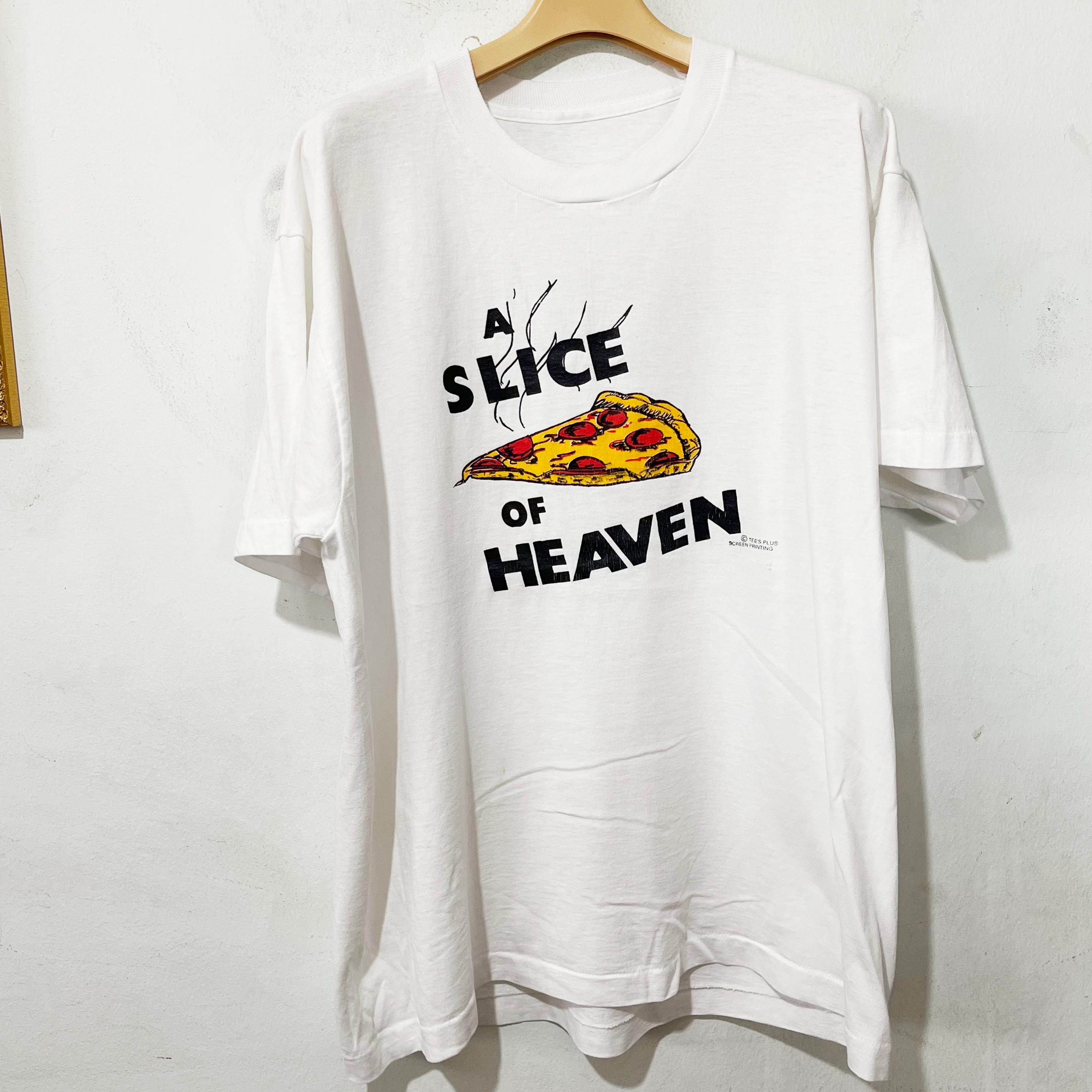 Vintage 90s A Slice of Heaven Pizza T-shirt Size L-XL - Etsy