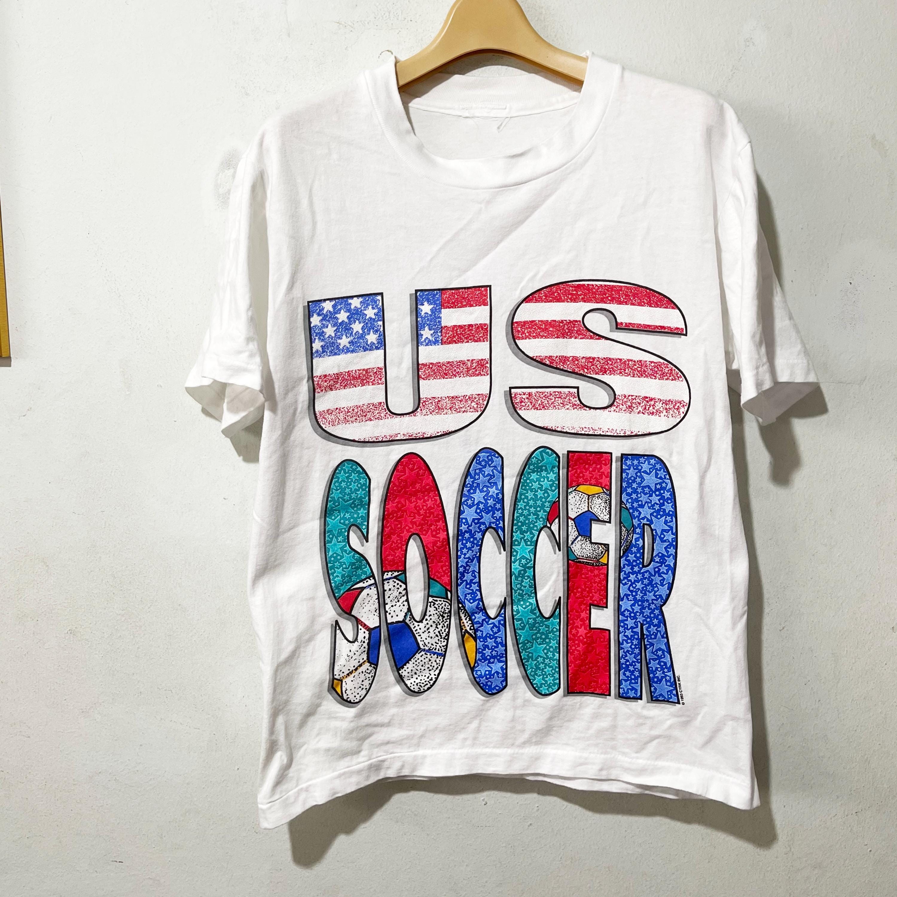 Vintage 1993 US Cup Soccer T-shirt Size S - Etsy