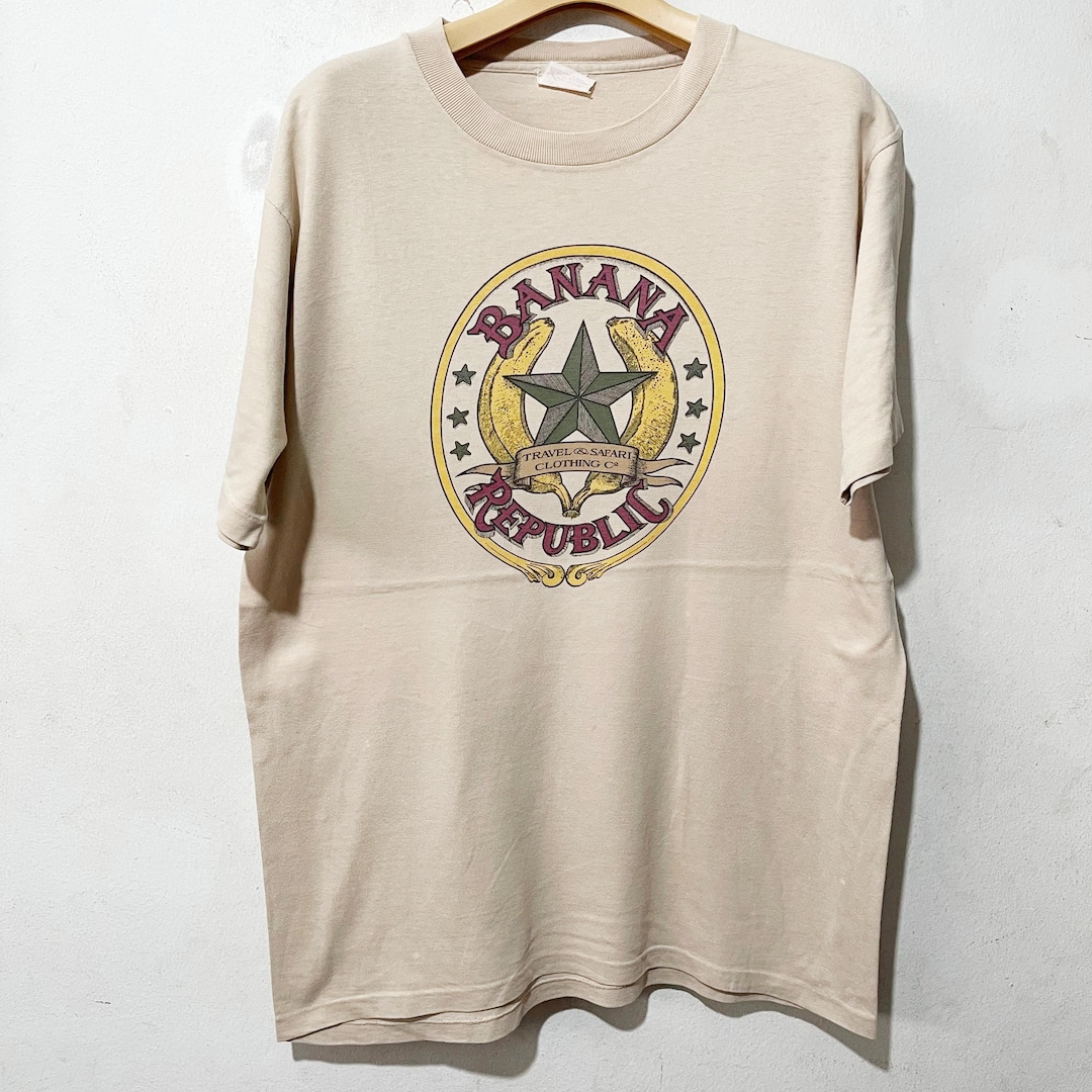 Vintage 90s Banana Republic Shirt Size L Vintage Logo Tee