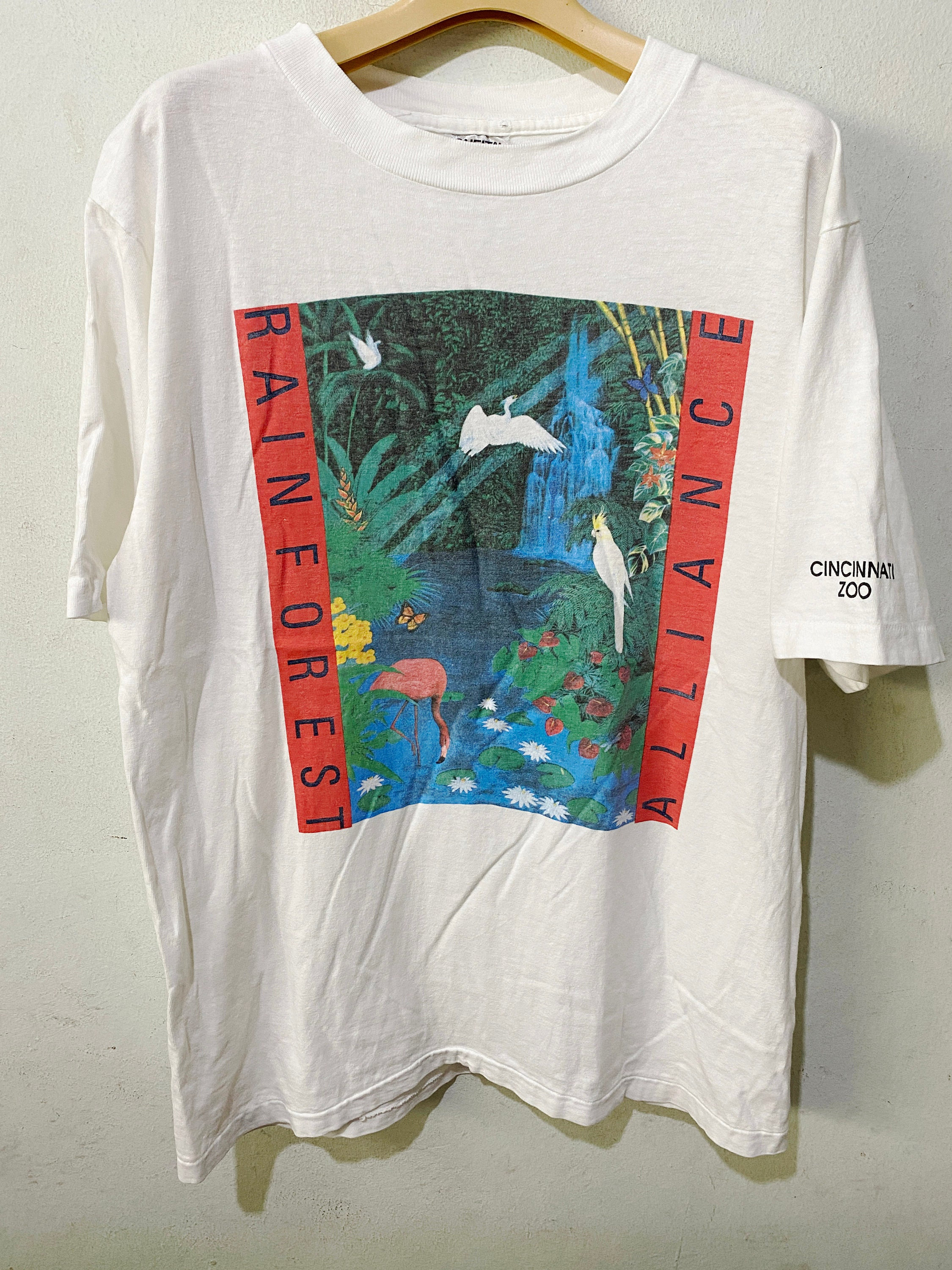 Vintage Rainforest Alliance Shirt Size L Ireland