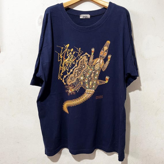 ヴィンテージ オーストラリア アボリジニ Tシャツ サイズ XL - Etsy 日本