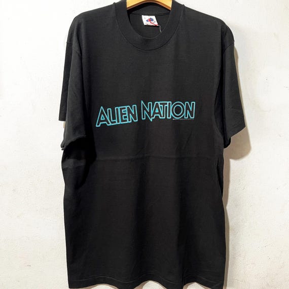 Vintage 1988 Alien Nation T-shirt Size L - Etsy Hong Kong