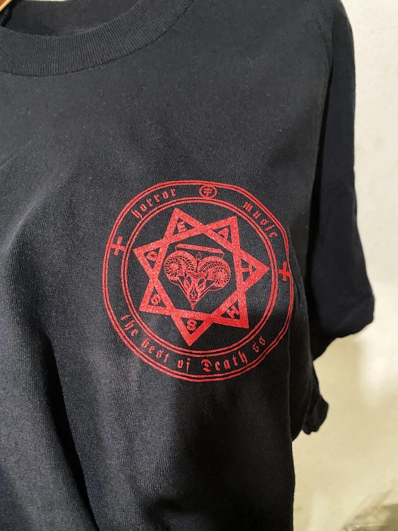 Vintage 90s Death SS Steve Sylvester Heavy Metal T-shirt Size L - Etsy