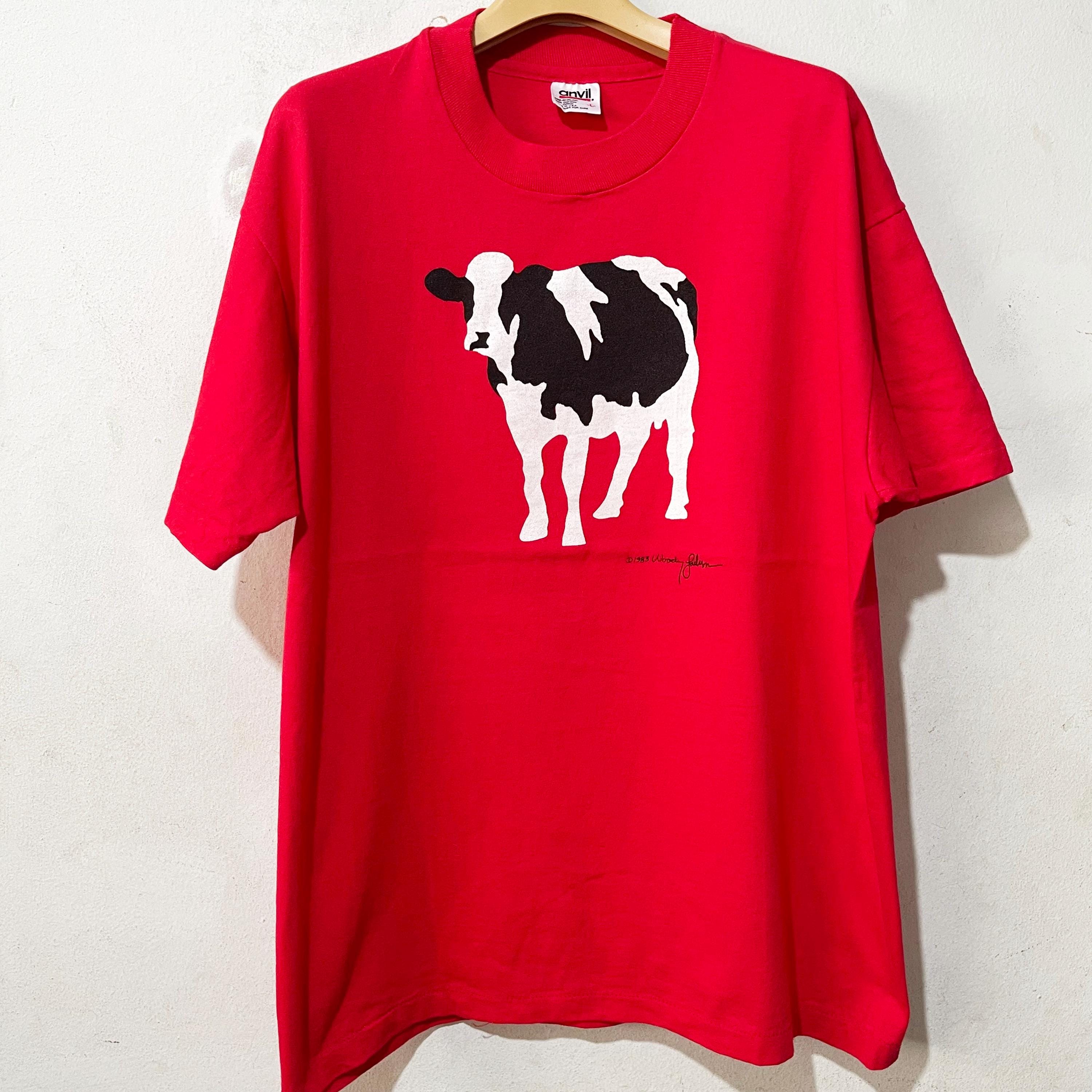 Vintage 80s Woody Jackson Ben Cow T-shirt Size L - Etsy