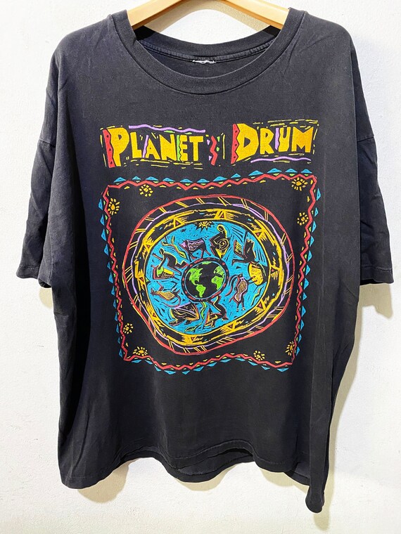 Vintage 1991 Planet Drums Mickey Hart of Grateful… - image 1