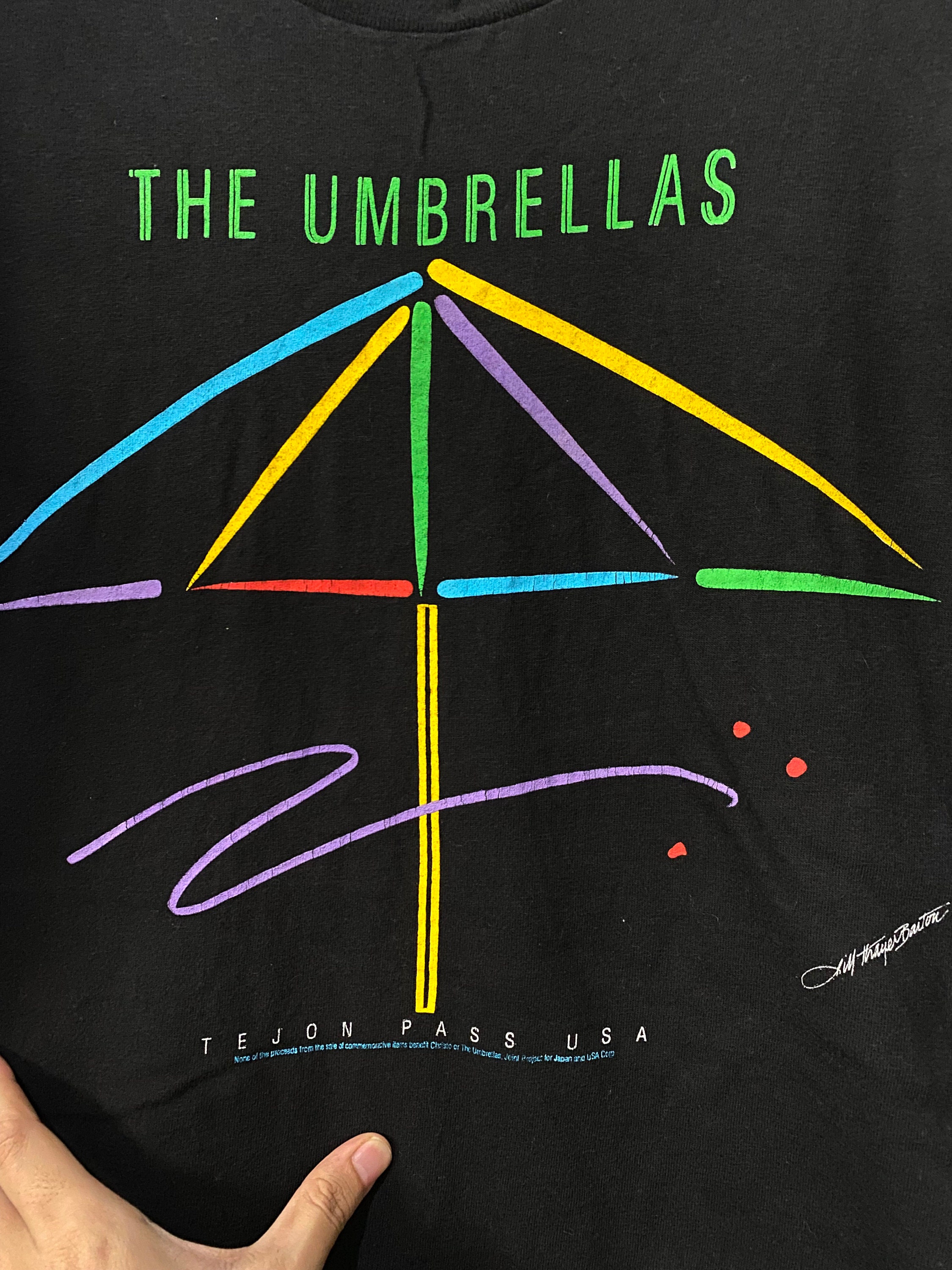 Vintage 90s the Umbrellas T-shirt Size L - Etsy