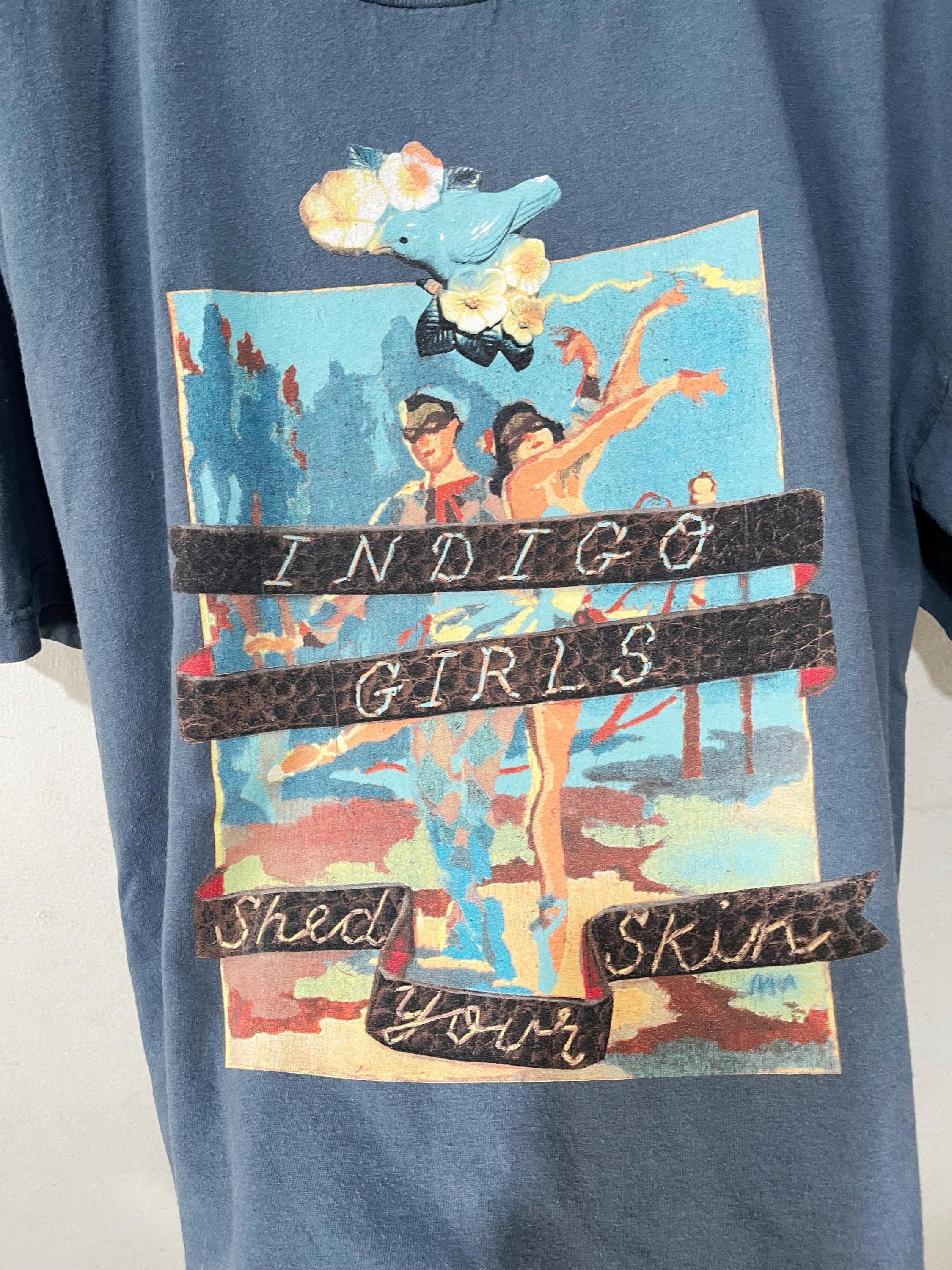 Vintage 90s Indigo Girls Shed Your Skin T-shirt Size XL - Etsy Ireland