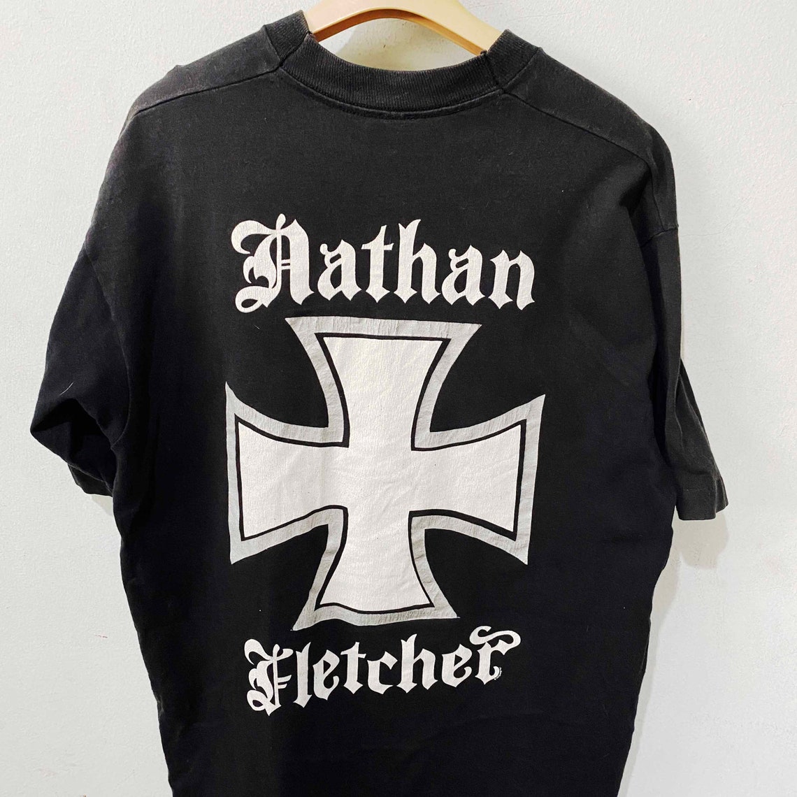 Vintage 1991 Christian Fletcher Shirt Size L Free Shipping Etsy