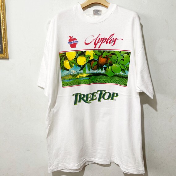 Vintage 90s Apple T-shirt Size XL - Etsy Ireland