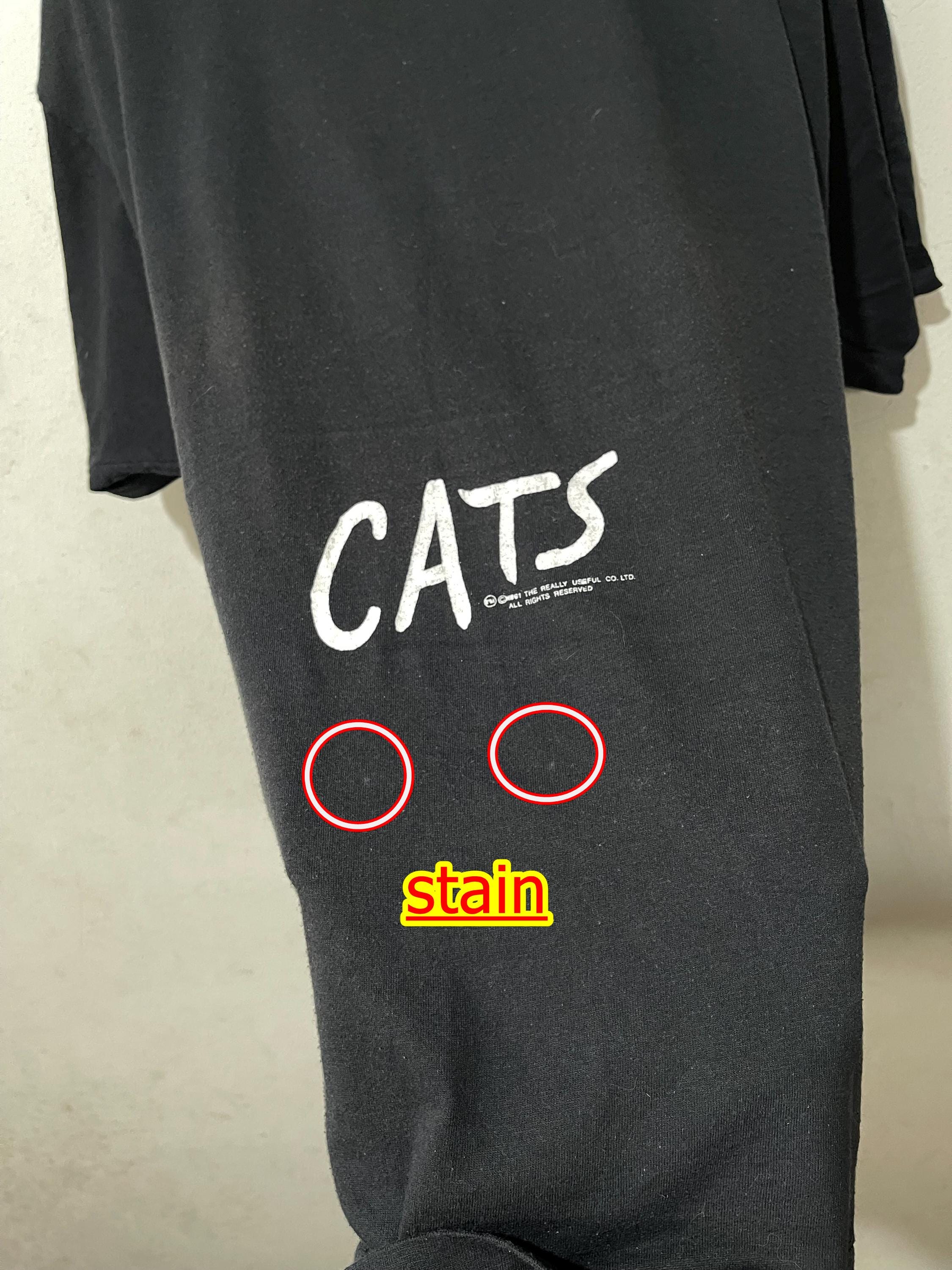 美品 CATS LONDON 1981 THE R.U.G PLC. スウェット 【公式通販】