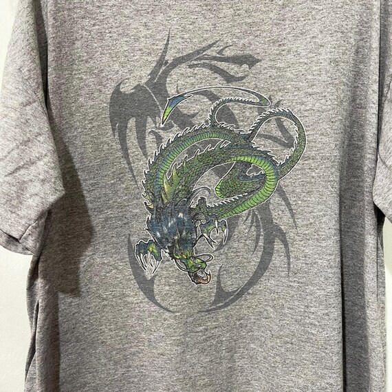Vintage Y2K Dragon T-shirt Size XL - Etsy Israel