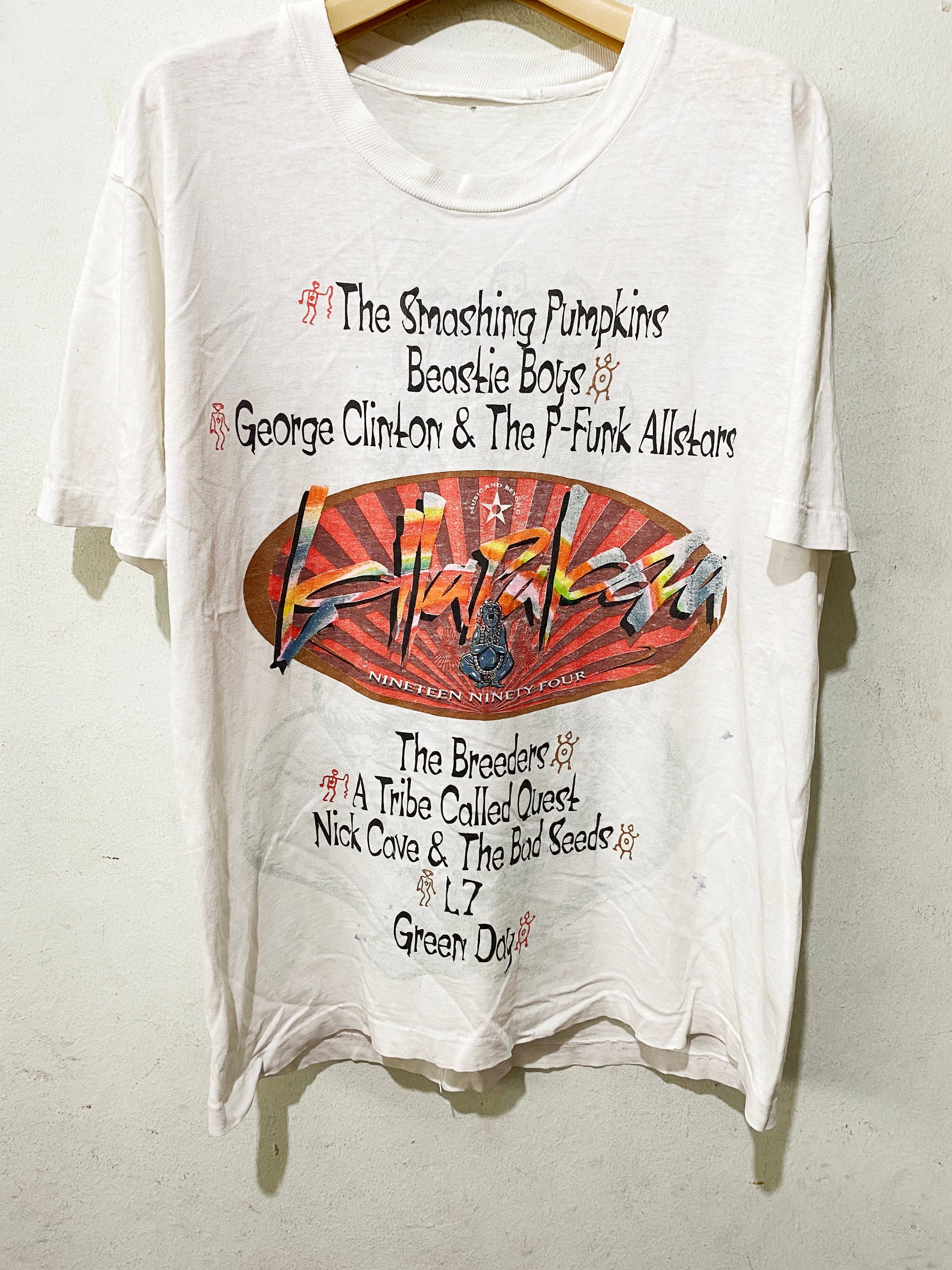 Vintage 90s Lollapalooza Shirt Size M - Etsy Denmark
