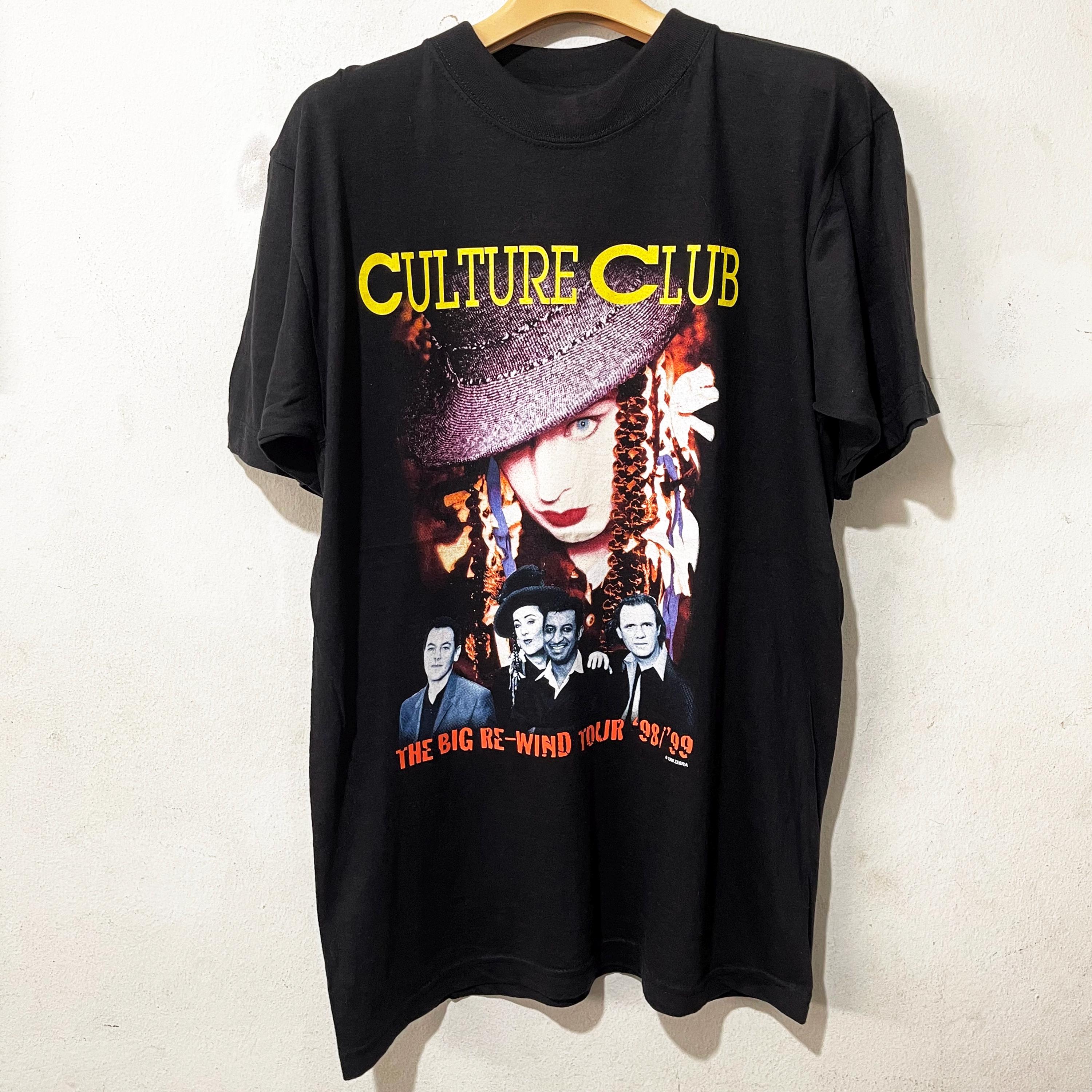 CultureClub　'98 VINTAGE Vintage 1998 Culture Club T-shirt New Wave Band Tour Graphic