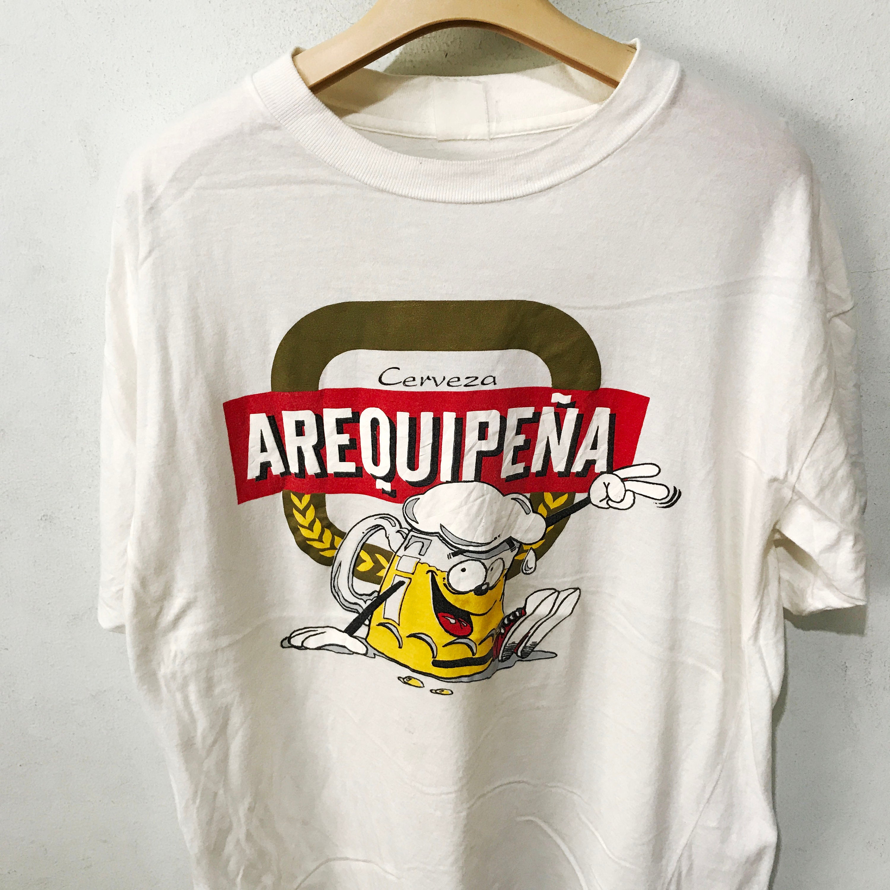 Vintage Cerveza Arequipena Beer Shirt Size M Free Shipping | Etsy