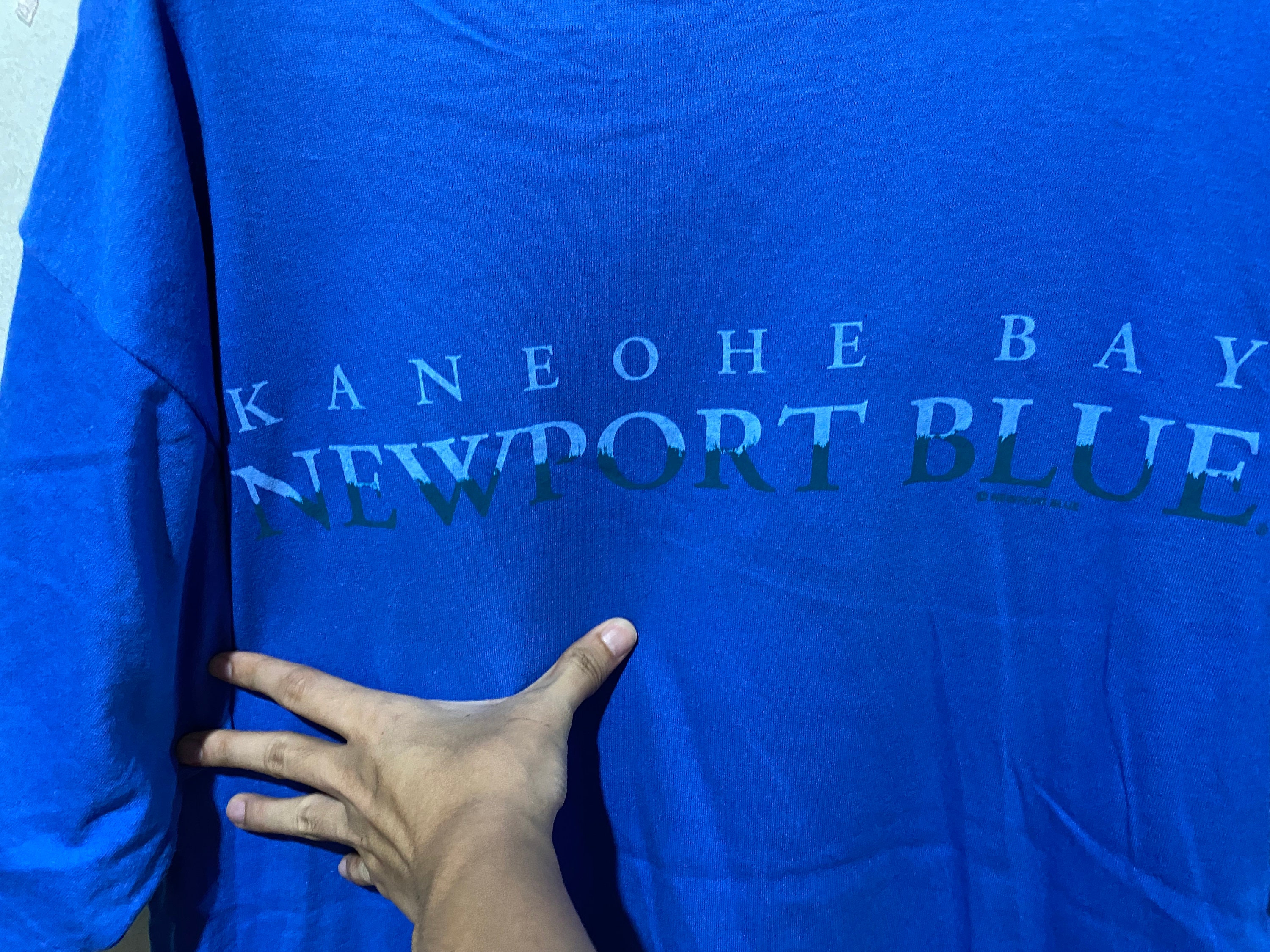 Vintage Newport Blue Shirt Size XL -  Norway