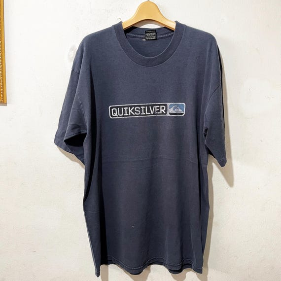Vintage 90s Quiksilver Surf T-shirt Size L - Etsy