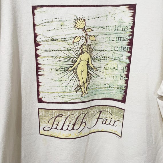 Vintage 1997 Lilith Fair T-shirt Size XL - Etsy