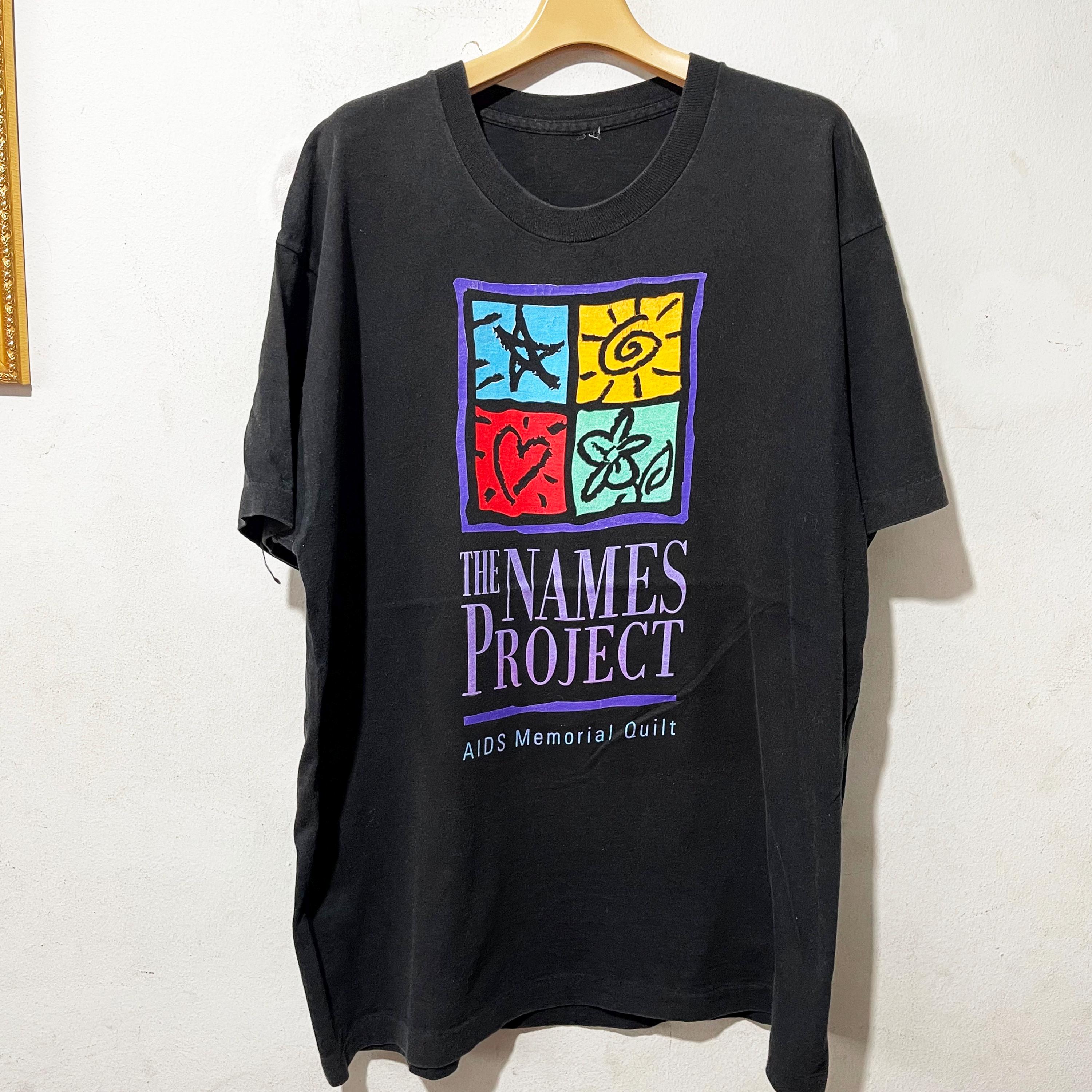 Vintage 90s NAMES Project AIDS Memorial Quilt T-shirt Size XL - Etsy