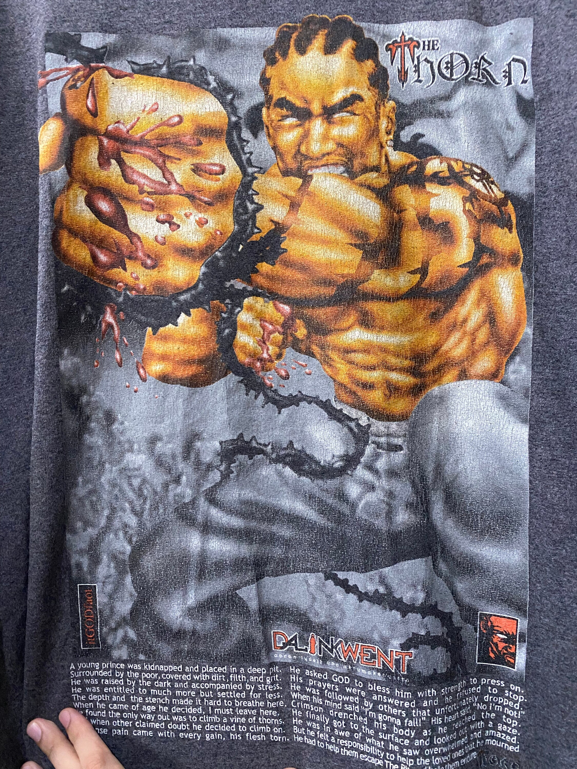 Vintage 90s Da Link Went Techno Rave T-shirt Size XXL - Etsy
