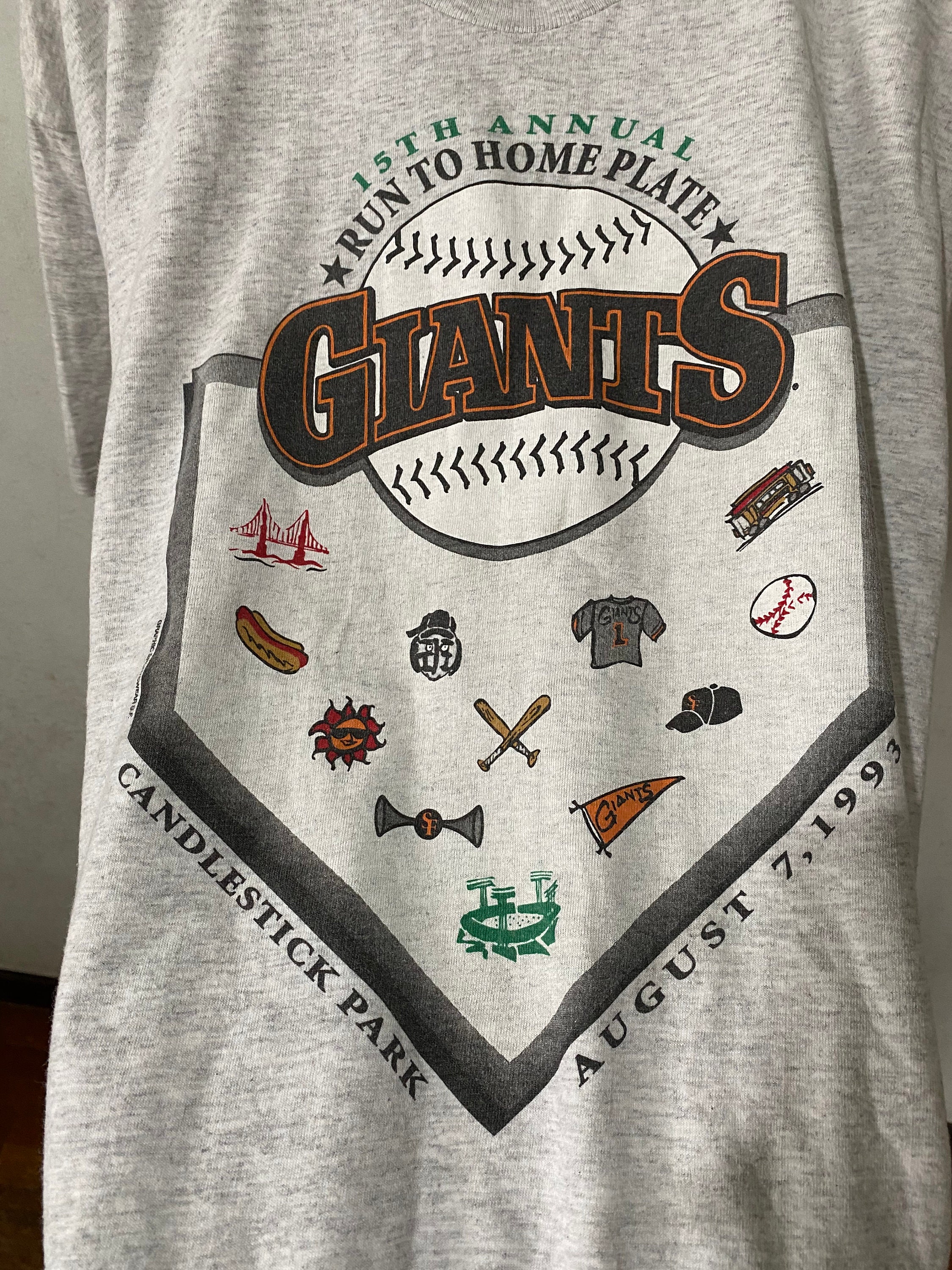 Vintage 1993 San Francisco Giants Shirt Size XL Free Shipping Etsy