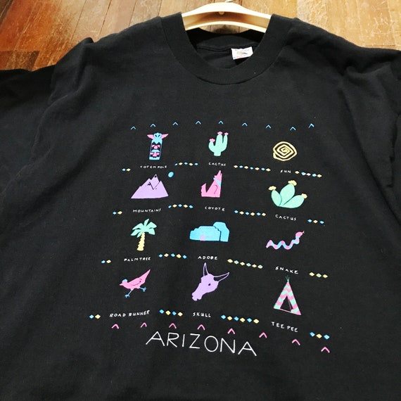 Vintage Arizona Cactus Shirt Size Xl Free Shipping Gem
