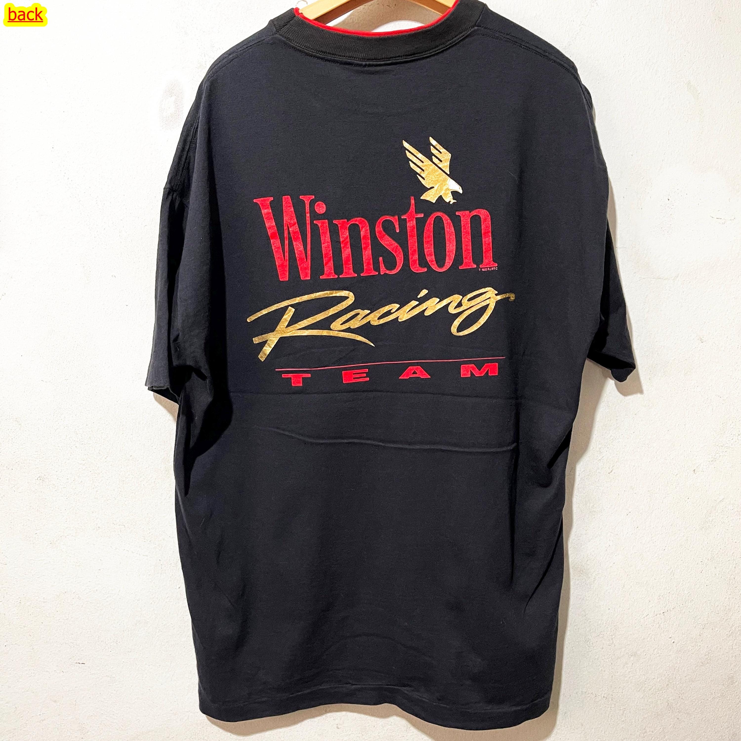 ヴィンテージ 90年代 ウィンストン レーシング チーム ポケットTシャツ
