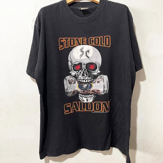 Vintage 90s Stone Cold WWF T-shirt Size L–XL - Etsy