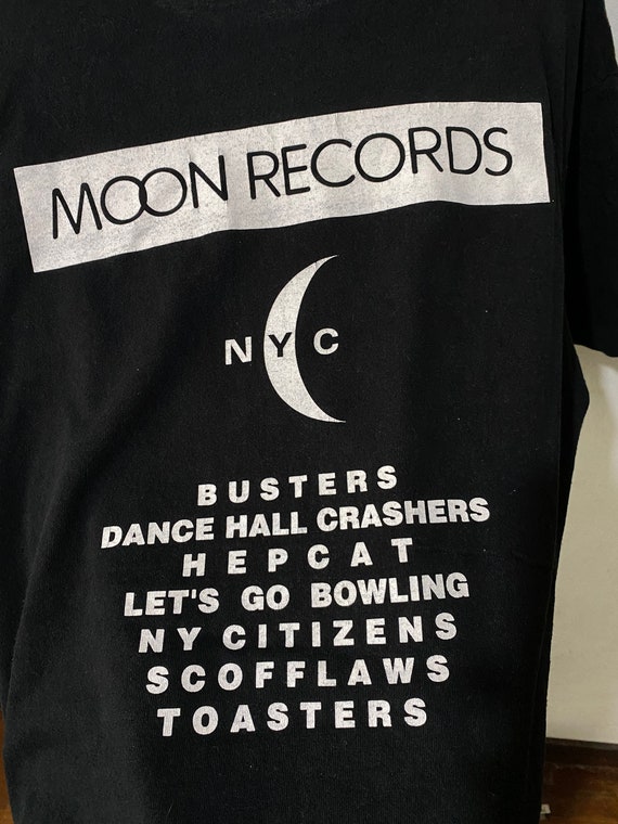 Vintage 90s Moon Ska Records Shirt Size XL - image 6