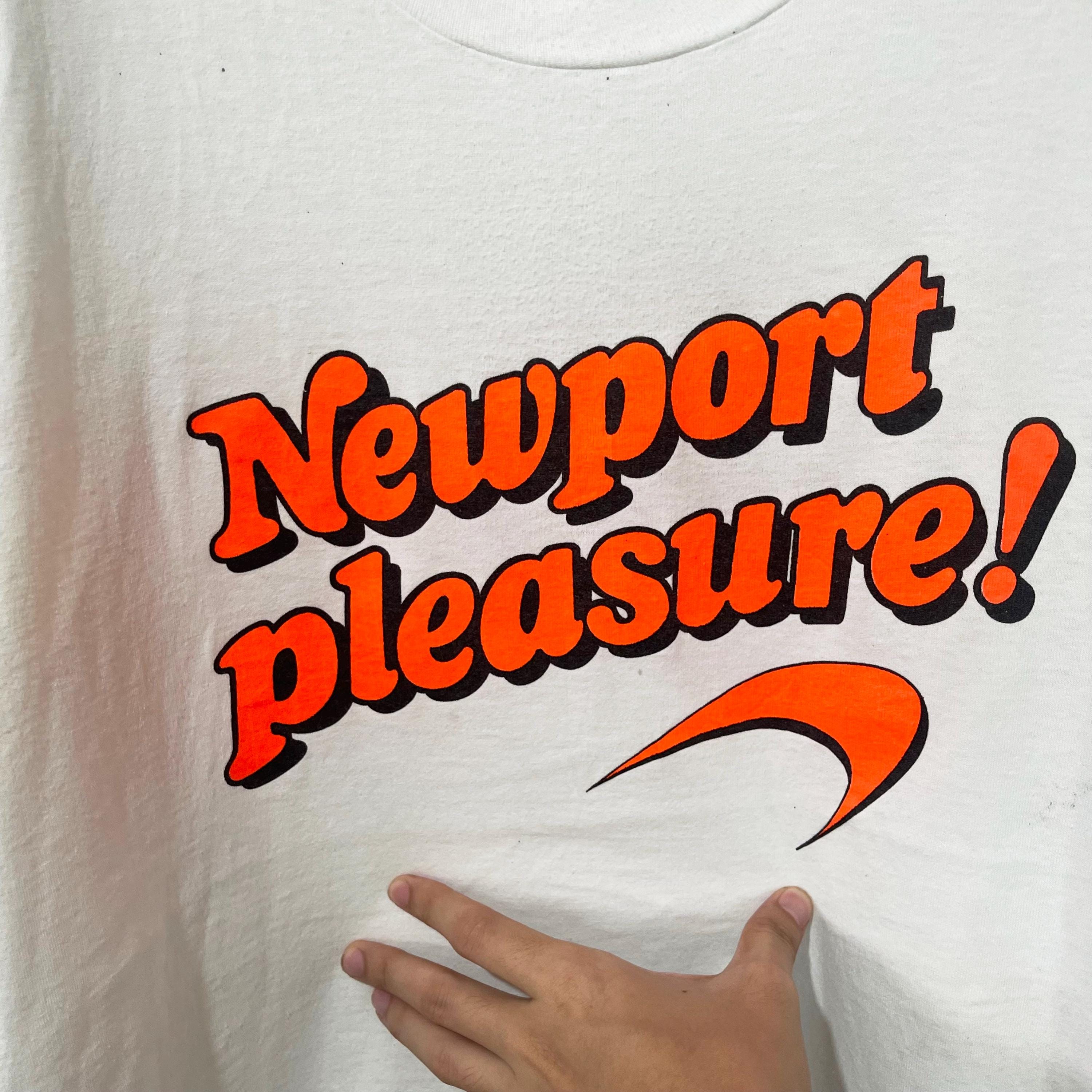 Vintage 90s Newport Pleasure T-shirt Size L - Etsy