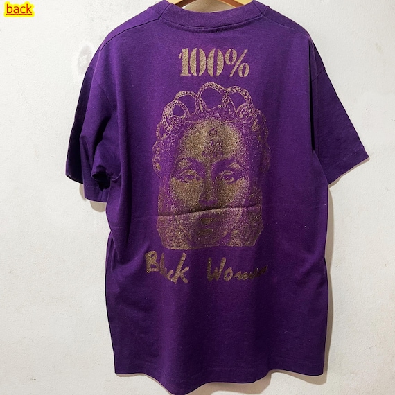 Vintage 90s the Black Woman Mother of the Earth T-shirt Size L - Etsy