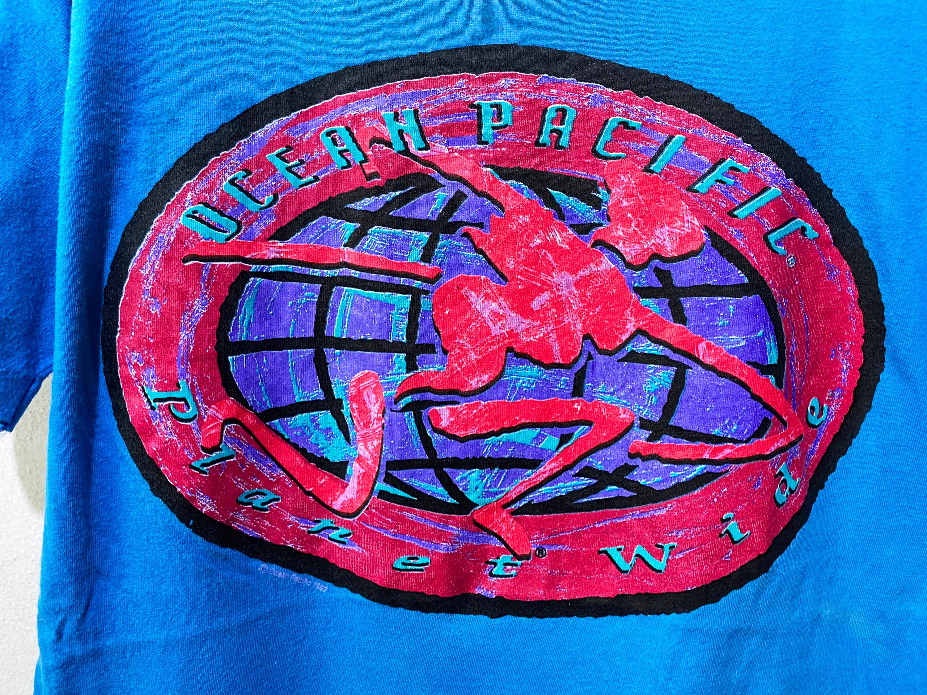 Vintage 90s OP Ocean Pacific T-shirt Size L - Etsy