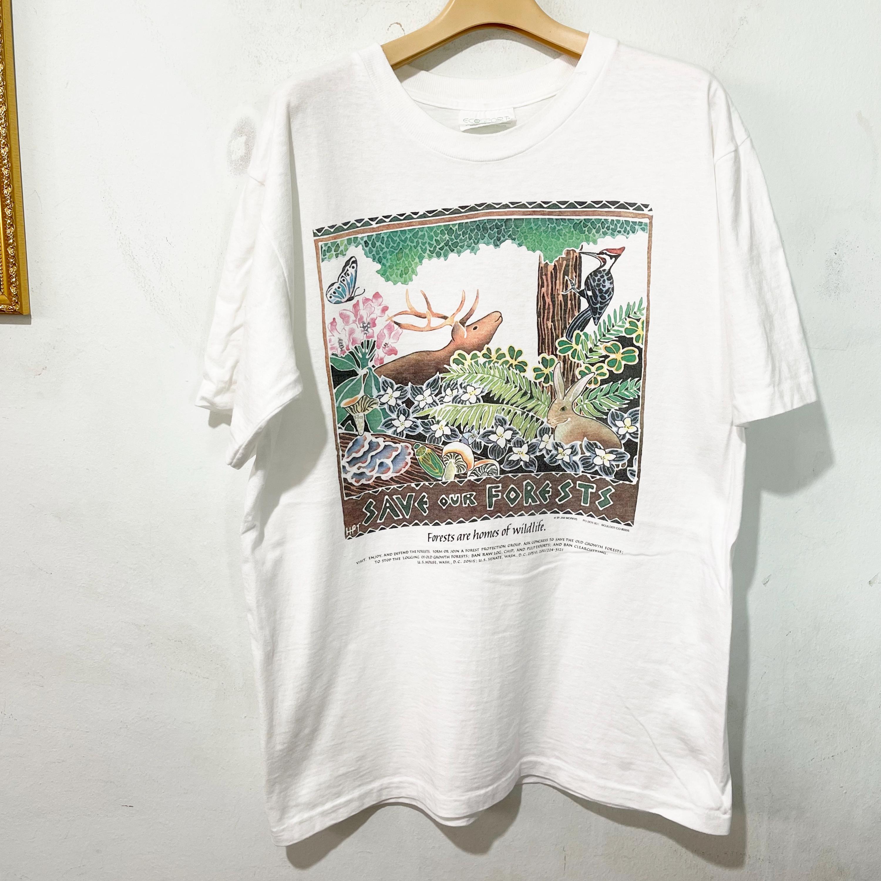 Vintage 90s Save the Rainforest T-shirt Size M–L - Etsy