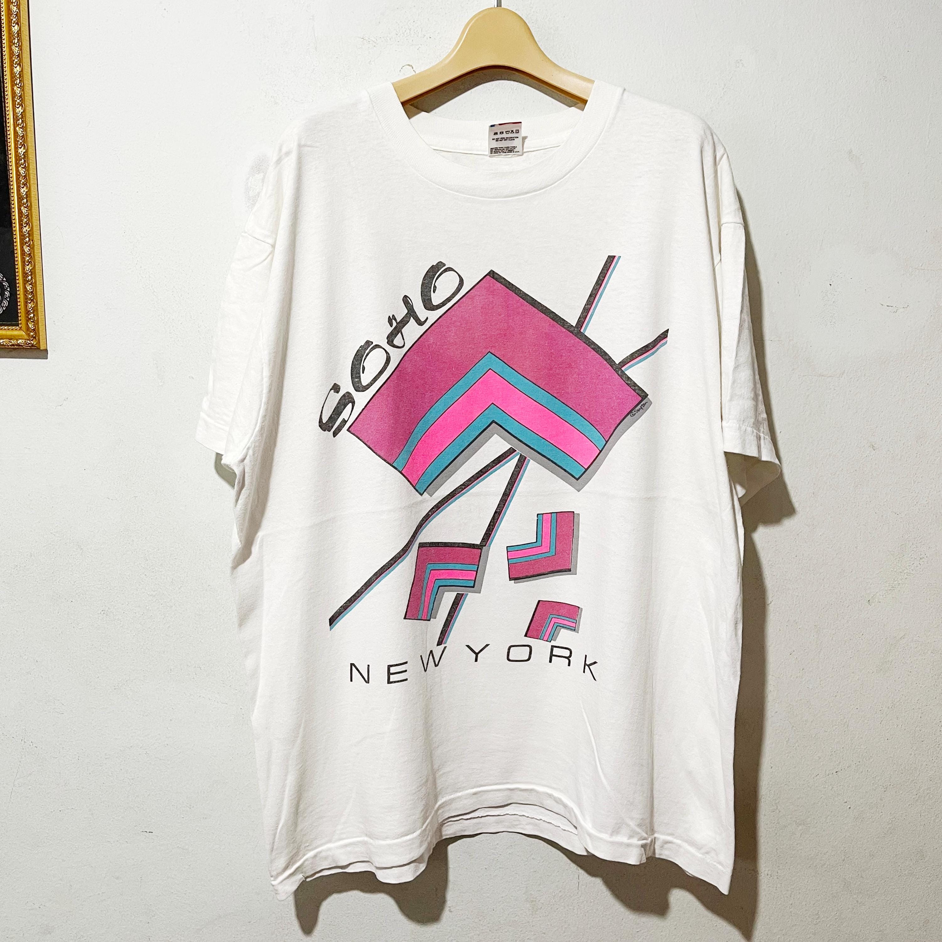 Vintage 90s New York Soho T-shirt Size XL - Etsy
