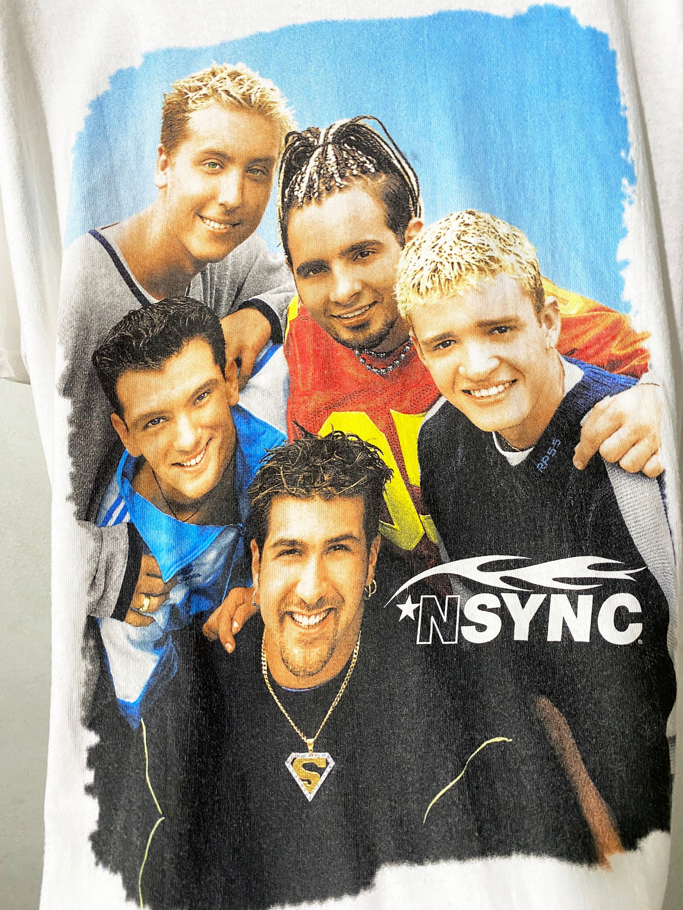 Vintage 1998 NSYNC T-shirt Size M-L - Etsy