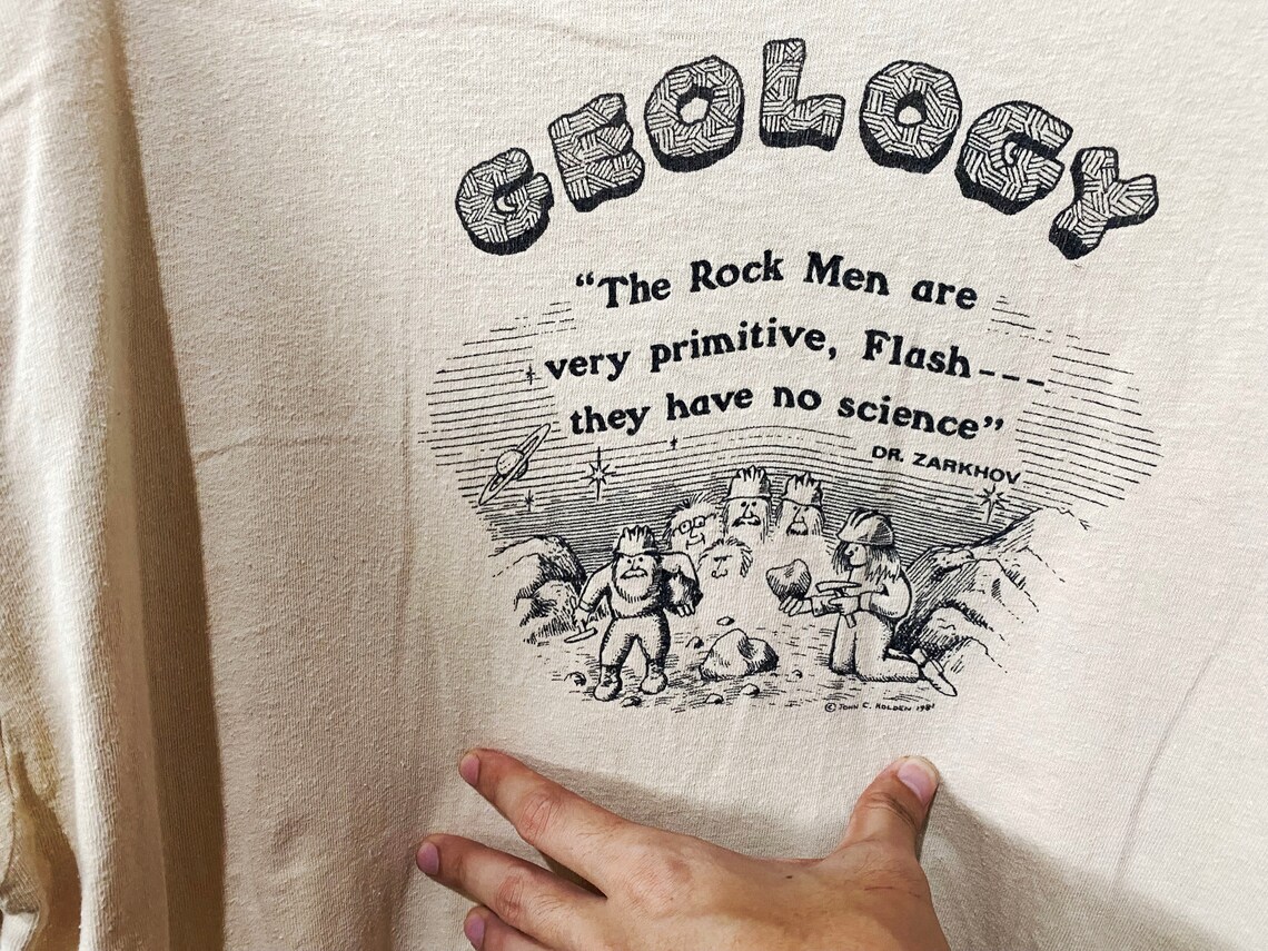 Vintage John C. Holden Geology Shirt Size XL - Etsy