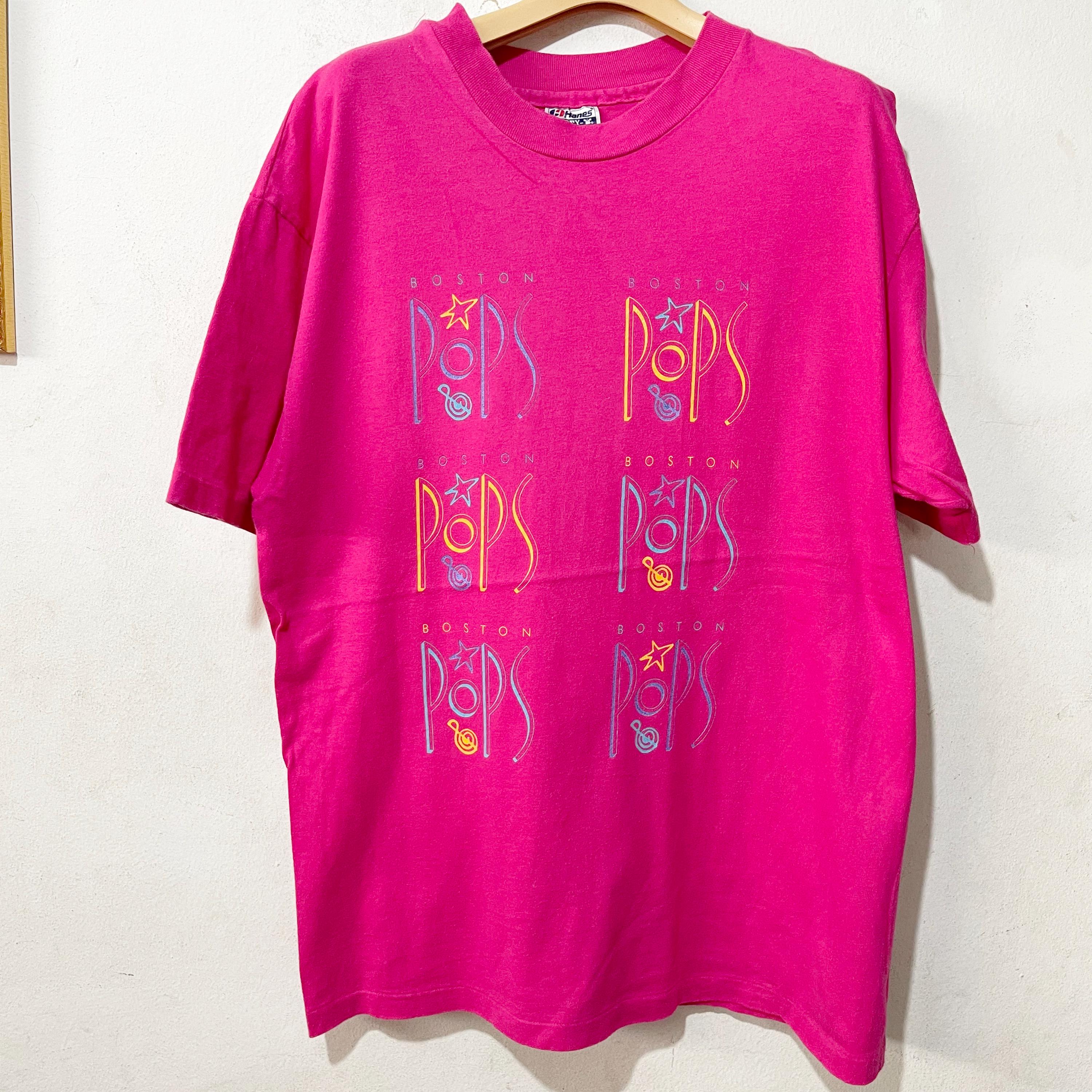 Boston Pops ビンテージTシャツ 1990年7月4日 Vintage 90s Boston Pops Shirt Size L Vintage Boston Shirt