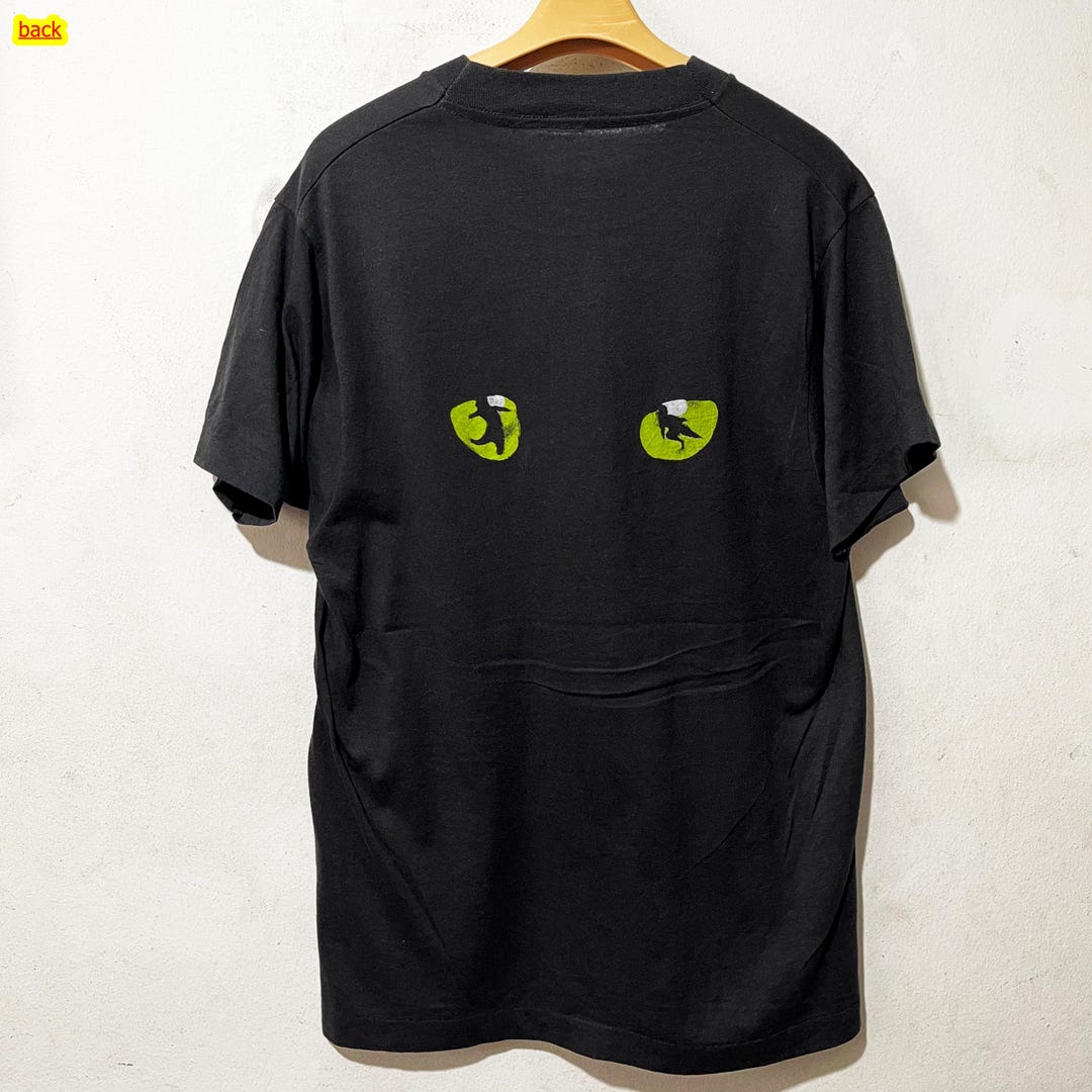 Vintage 1981 CATS Andrew Lloyd Webber T-shirt Size M - Etsy