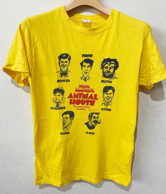 Vintage 70s Animal House Shirt Size XXS Gem