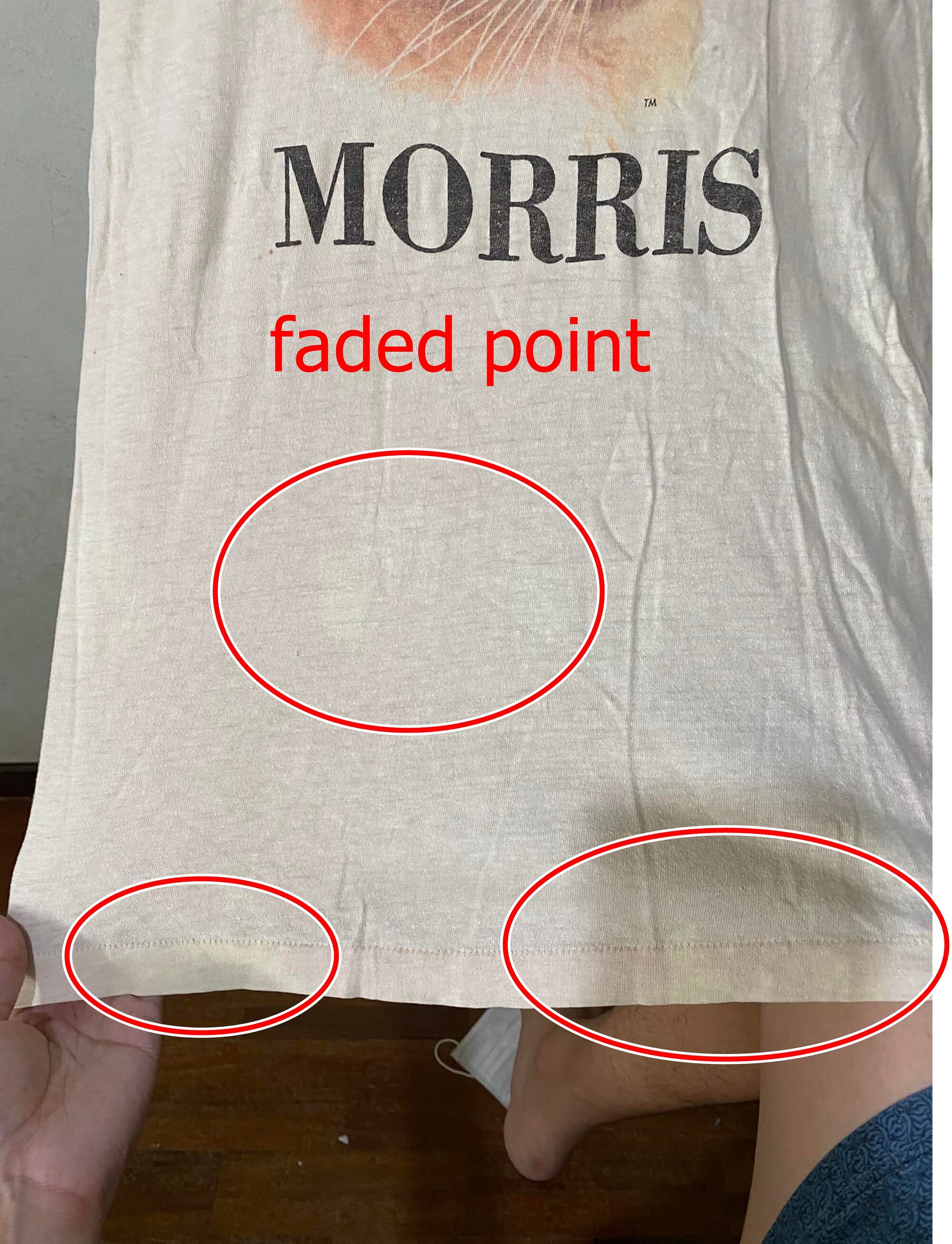 Vintage 80s Morris Cat Shirt