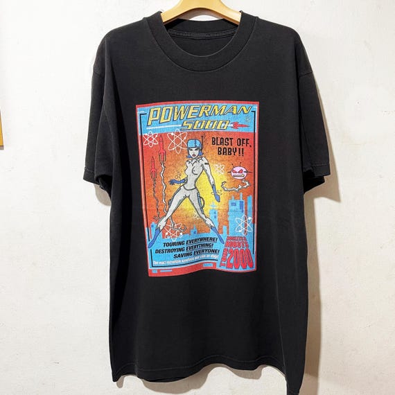 ヴィンテージ パワーマン 5000 Tシャツ ロケッツ＆ロボッツ ツアー