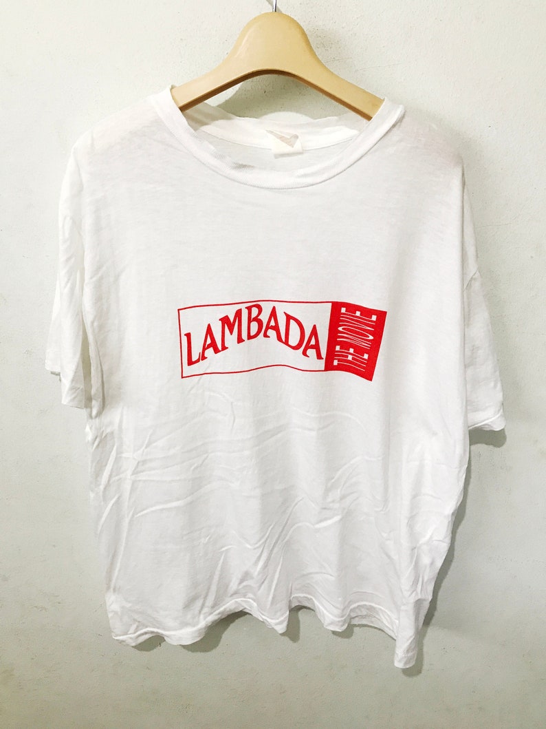 Vintage 90s Lambada Movie Promo Shirt Size XL image 1