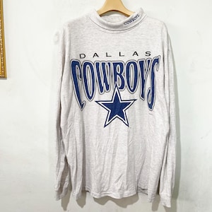 Vintage 1996 Dallas Cowboys Long Sleeve T-Shirt NFL Football Team Graphic Tee Size L