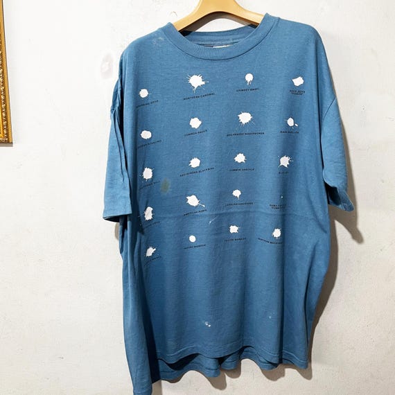 Vintage 90s Bird Poop Identification T-shirt Size XL - Etsy